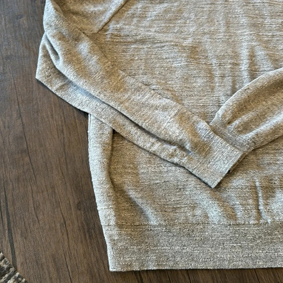 JCREW Men’s Heather Gray Slim fit Sweater 100% Cotton size medium - Picture 4 of 9